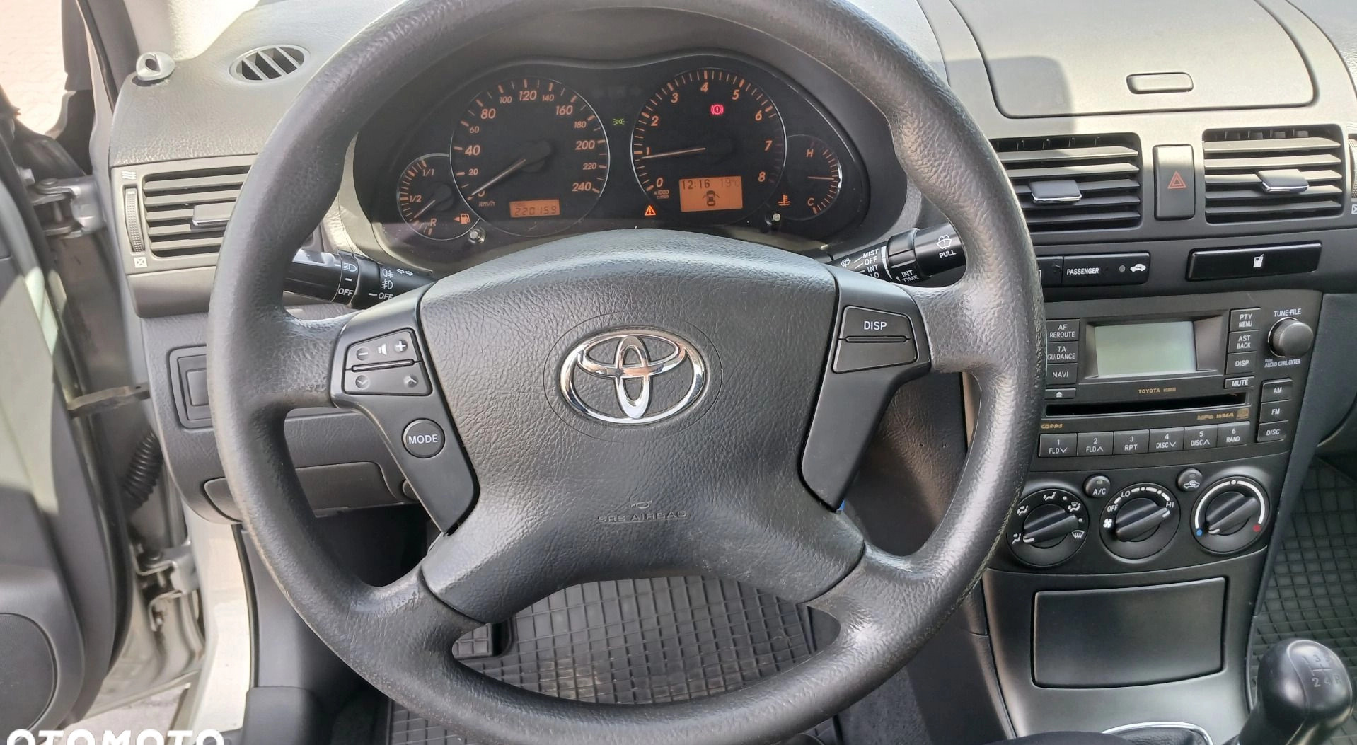 Toyota Avensis cena 19900 przebieg: 220153, rok produkcji 2008 z Kalisz małe 562